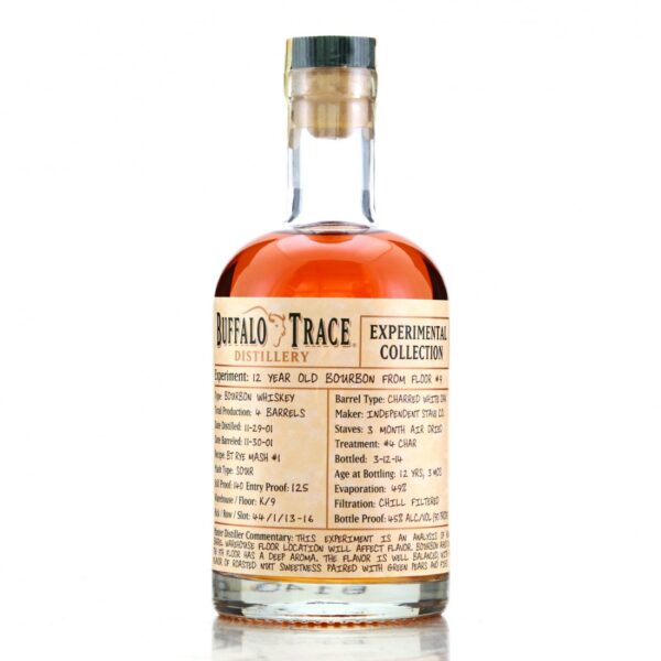 Buffalo Trace Experimental Collection Rediscovered 19-Year-Old Bourbon 375ml.