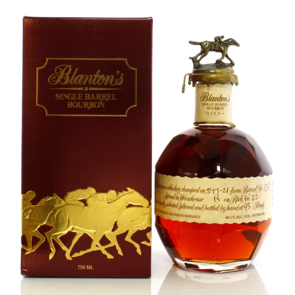 Blanton’s Japanese Vertical Collection Black & Takara Red Single Barrel